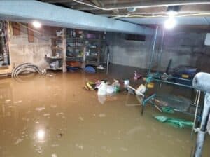 flooded basement in troy oh - clean up services